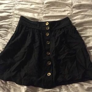 PACSUN black button skirt
